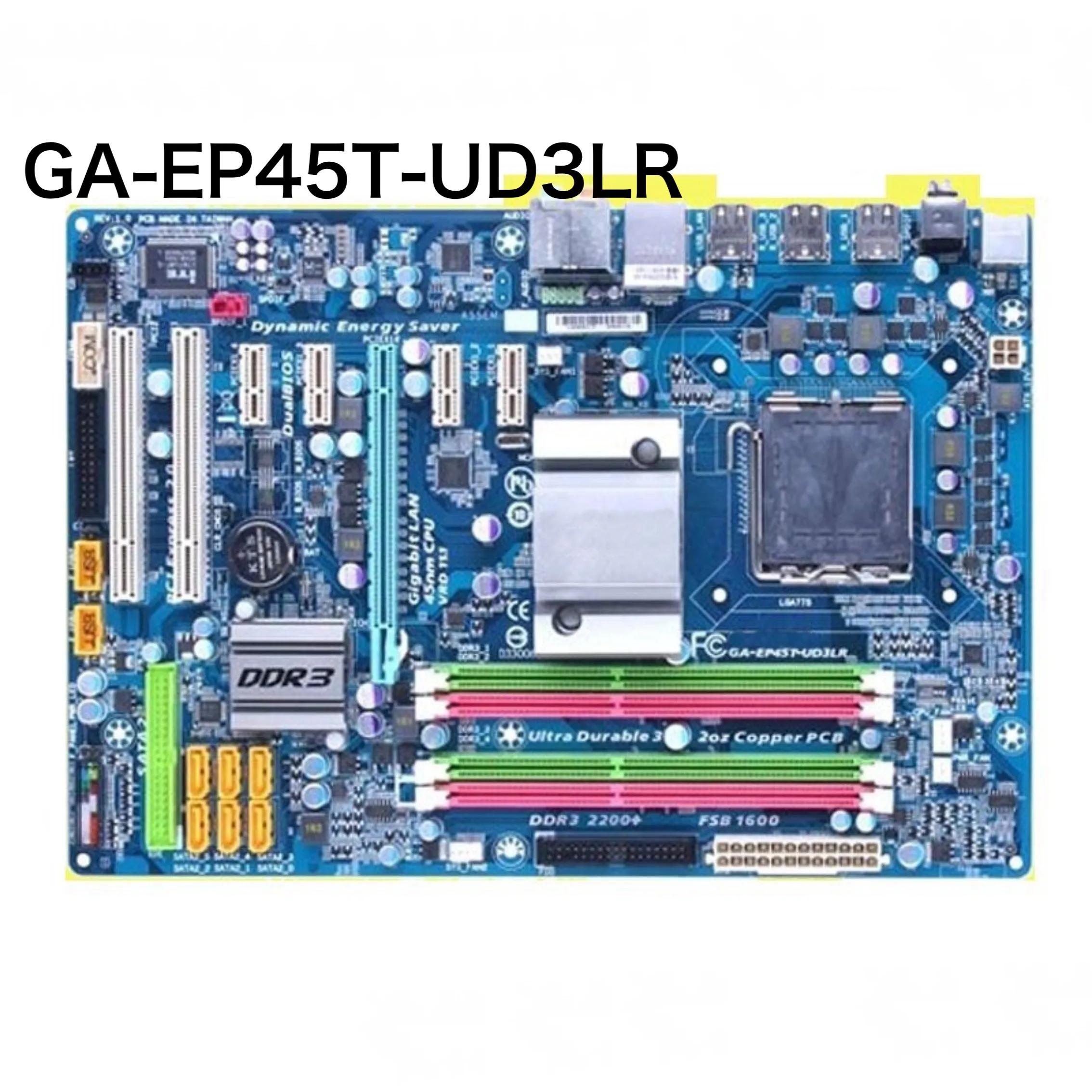 ⰡƮ GA-EP45T-UD3LR  EP45T UD3LR LGA 775 DDR3 ATX κ, 100% ׽Ʈ Ϸ,  ۵ Ȯ,  
